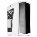 SilverStone PM01WA-W Primera ATX White Tower Case with Window Blue LED